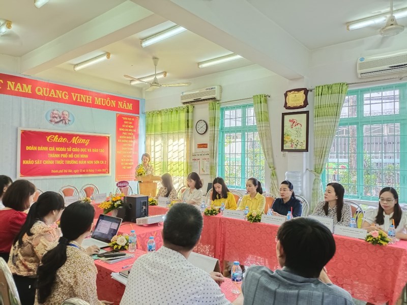 Một số hình ảnh khảo sát chính thức năm học 2022-2023