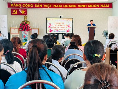 Chuyên đề hoạt động khám phá khoa học qua thực hành trãi nghiệm