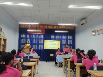 Trường Mầm non 5 tổ chức Hội nghị viên chức - Người lao động năm học 2025-2026