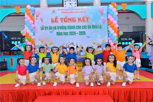 Lễ tổng kết năm học 2024-2025 trường mầm non cẩm tú