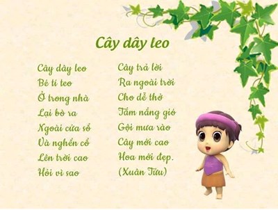 Bài thơ  Cây dây leo 