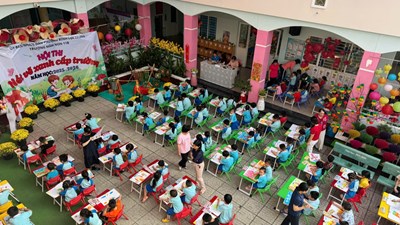 Hội thi nét vẽ xanh năm học 2025-2026