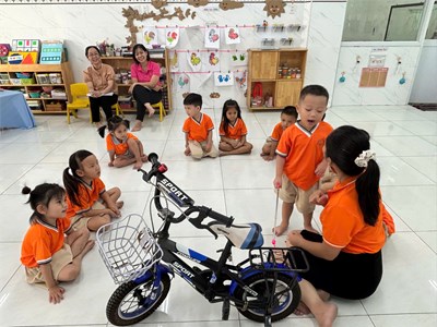 Thực hiện chuyên đề : giáo dục an toàn giao thông cho trẻ mầm non