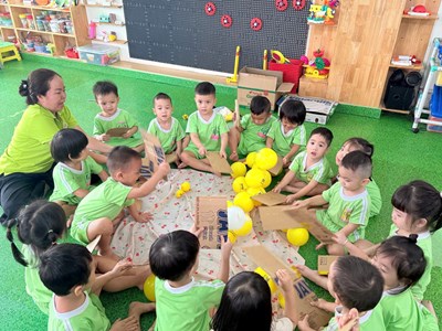 Khám phá khoa học: Bóng bóng nhảy múa