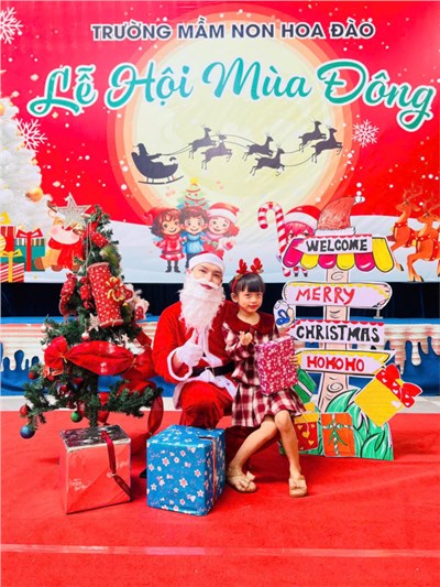 🎄❄️ lễ hội mùa đông – noel ấm áp tại trường mầm non hoa đào❄️🎄